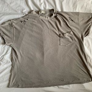 We The Free Women's Rubi Tee Cashmere Size M